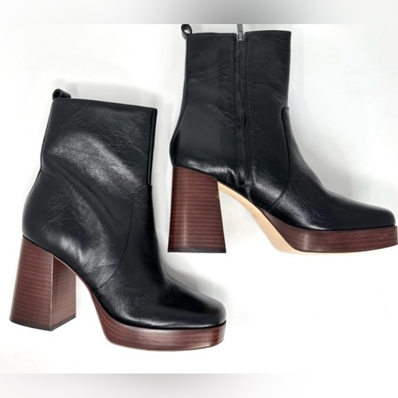 Marc Fisher Marysa Block Heel Platform Bootie 8.5 - Picture 12 of 13